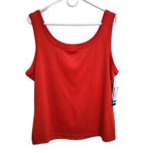 NWT NY Gard Red Shell, Tank Top, Soft, Size XL